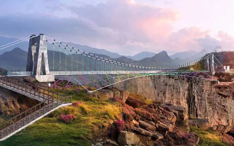 10 Jembatan Kaca Paling Menakjubkan di Cina