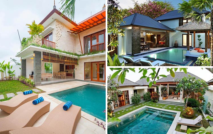 Desain rumah ala Villa Bali