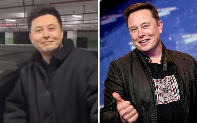 Pria China Mirip Elon Musk